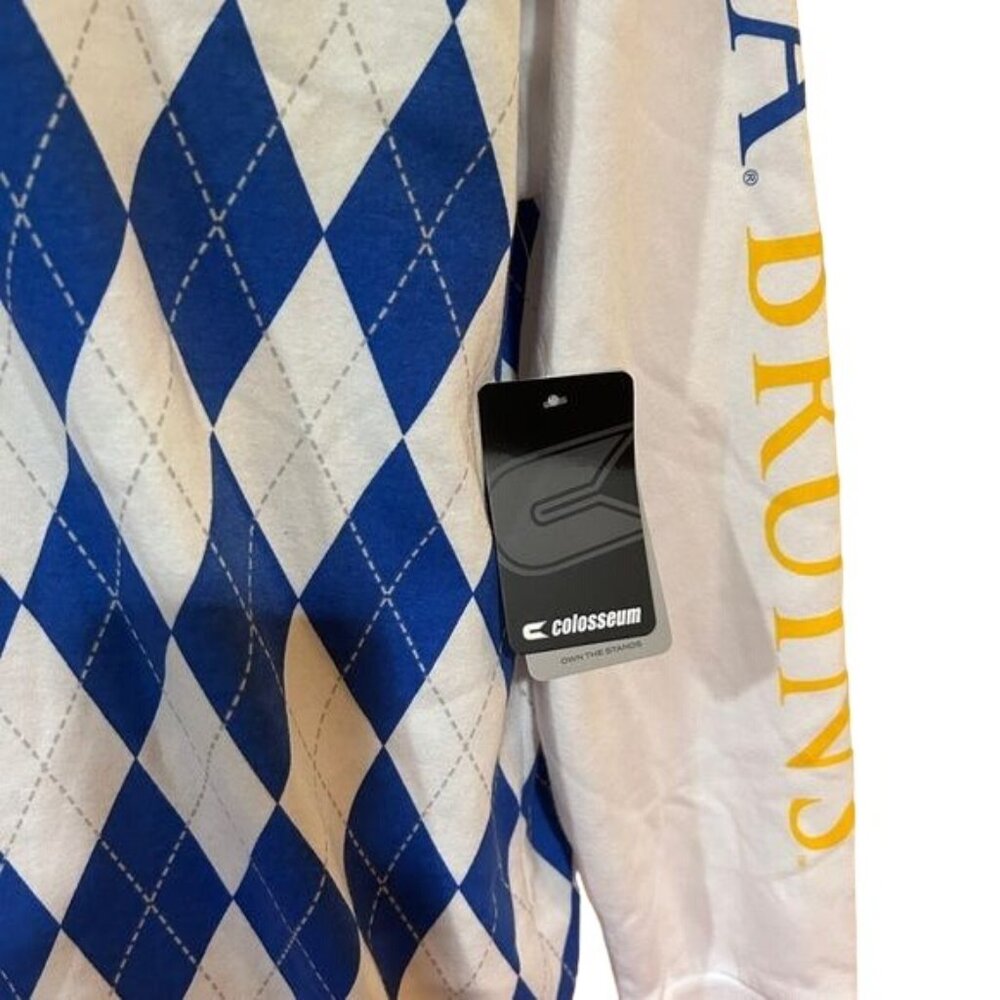 UCLA Bruins Pullover Hoodie Argyle Mens Large New - Picture 4 of 8